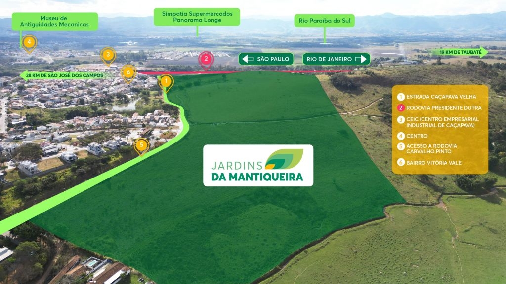 Venda de Terreno / Padrão na cidade de Caçapava - foto 1