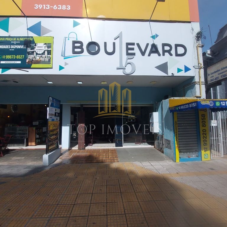 Excelente ponto comercial no centro de são jose dos campos