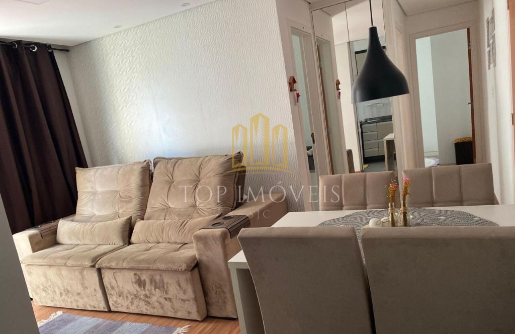 Lindo apartamento localizado na Regiao do Putim com 2 dormitorios e planejados novos