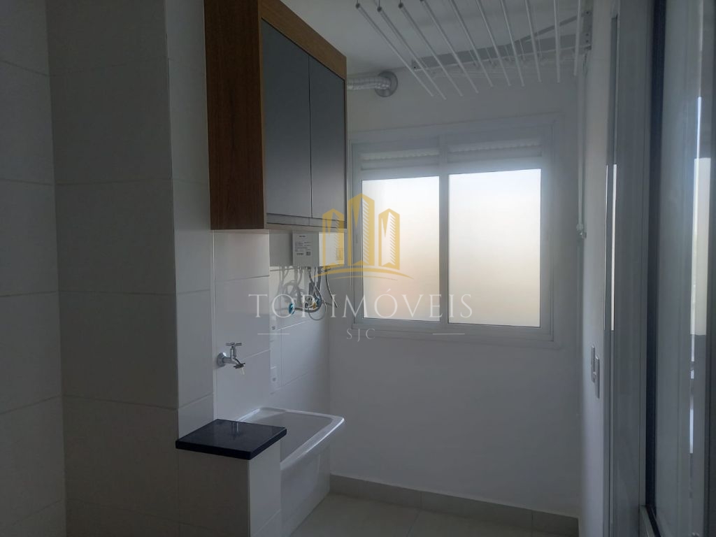 Apartamento novo dois dormitorios suite com varanda no satélite