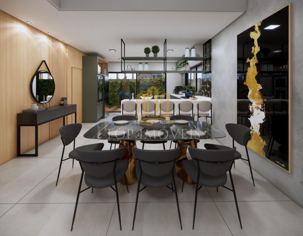 Luxuosa Casa em Condomínio Fechado com 3 Quartos, 1 Suíte, 2 Demo Suites, Churrasqueira Elétrica e Acabamento de Alto Padrão