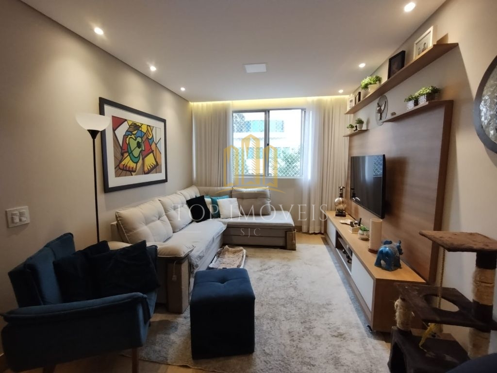 Apartamento com 95 metros, 3 dormitórios suite e totalmente reformado, e todo planejado, cozinha integrada com a sala