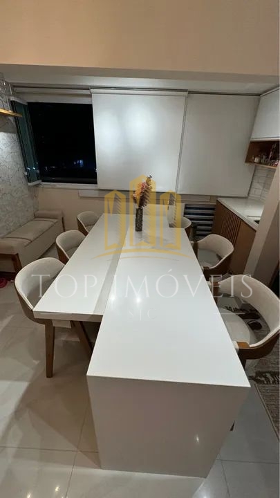 Maravilhoso apartamento tres dormitorios com varanda suite lazer completo no parque industrial