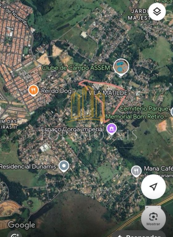 Terreno à venda 252m² Vila Matilde, Zona Leste de São José dos Campos