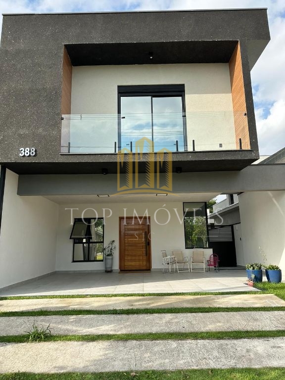 Maravilhoso sobrado quatro dormitórios alto padrão em condominio