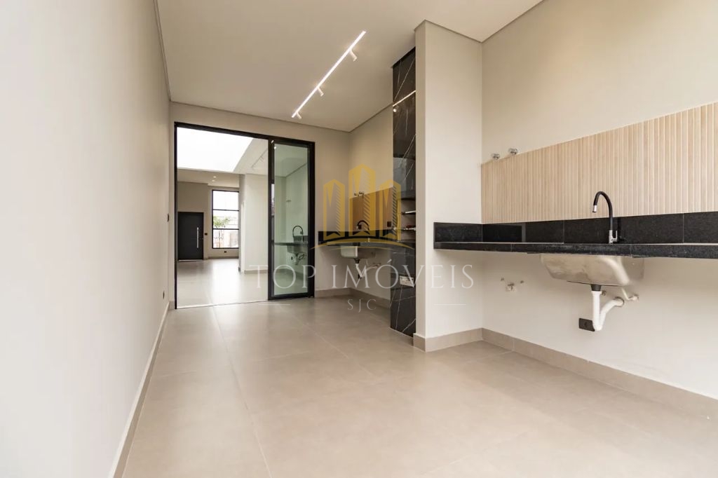 Magnifica casa Nova três dormitórios suite master espaço gourmet em condominio fechado