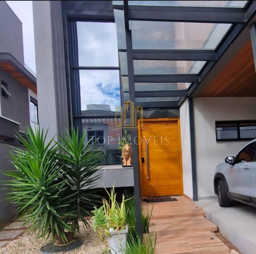 Sobrado luxuoso em condomínio fechado 279m² alto padrão vista livre piscina sjc