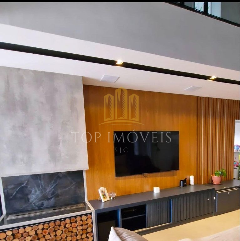 Sobrado luxuoso em condomínio fechado 279m² alto padrão vista livre piscina sjc