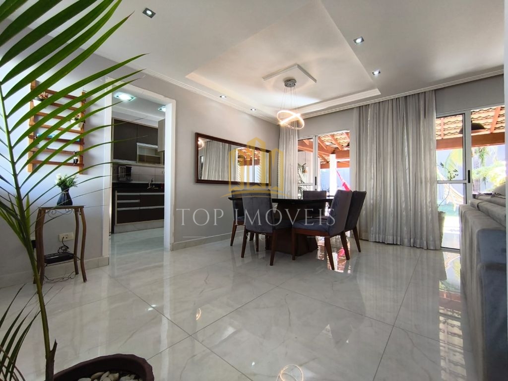 Maravilhosa casa três dormitórios suíte espaço gourmet em co