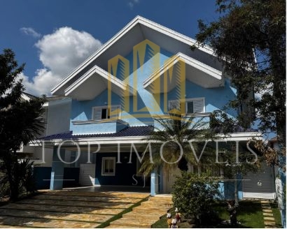 Lindo sobrado alto padrão - 600m2 - condomínio villas de san