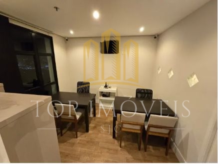 Sala comercial mobiliada 41m² residencial jardim aquarius - 