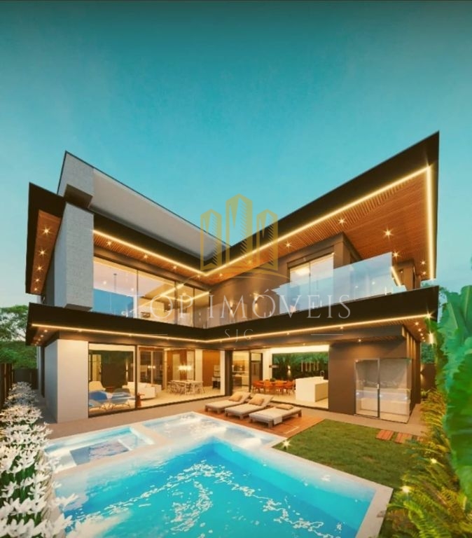 Magnifica mansão cinco suítes master com closet espaço gourm