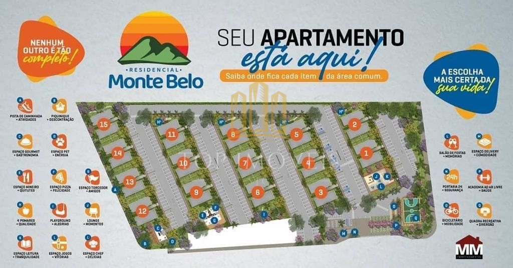 Apartamento à venda – residencial monte belo