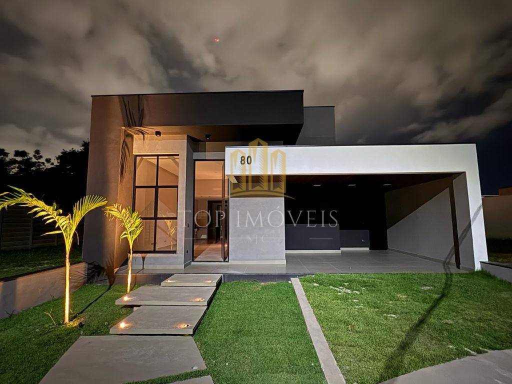 Maravilhosa casa três dormitórios suítes espaço gourmet em condomínio fechado com lazer completo