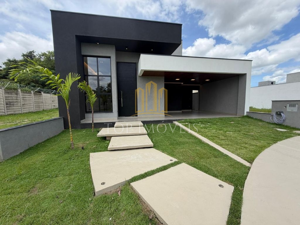 Maravilhosa casa três dormitórios suítes espaço gourmet em condomínio fechado com lazer completo