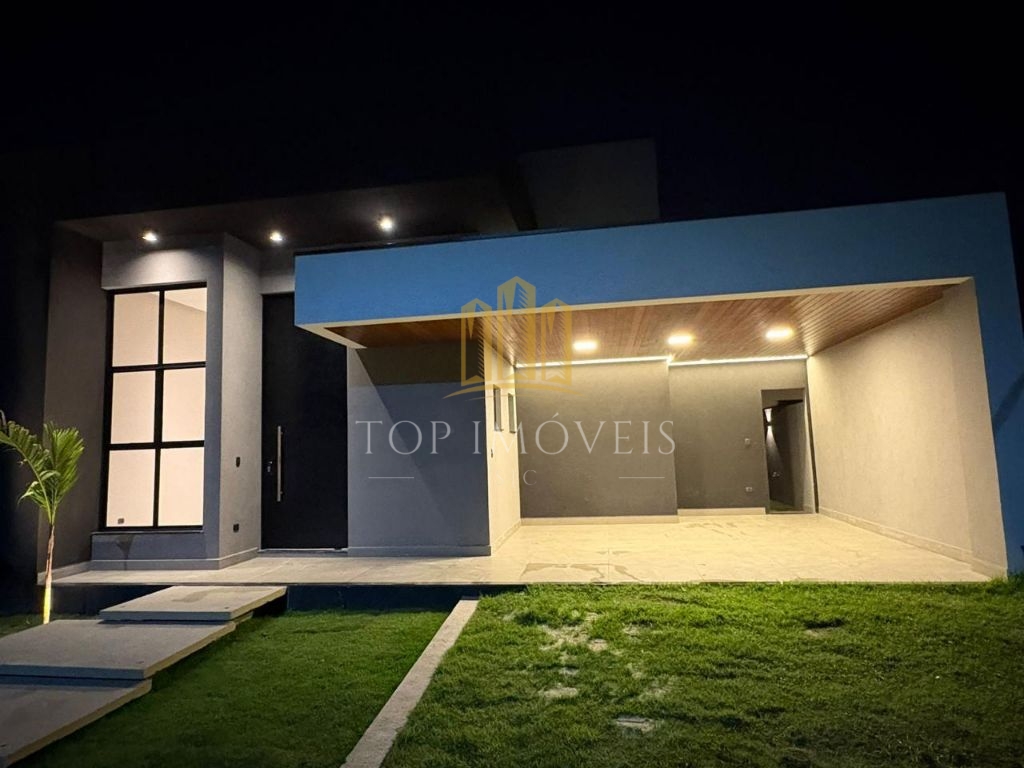 Maravilhosa casa três dormitórios suítes espaço gourmet em condomínio fechado com lazer completo