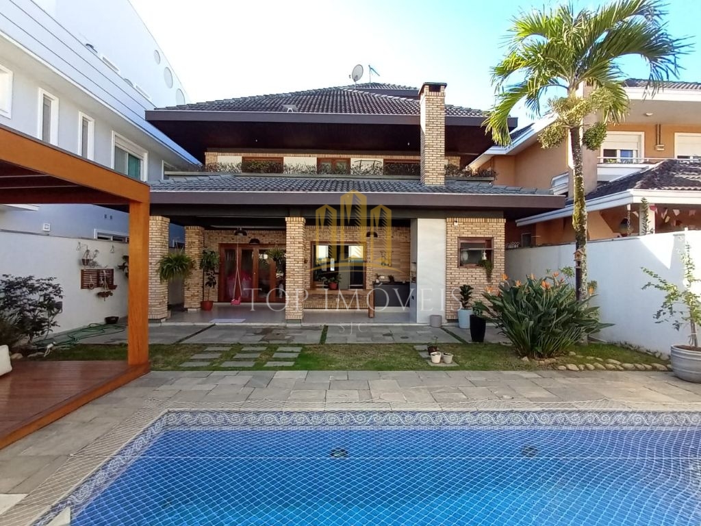 Sobrado Condomínio - Parque Residencial Aquarius - Condomínio Sunset Park - 4 Suítes