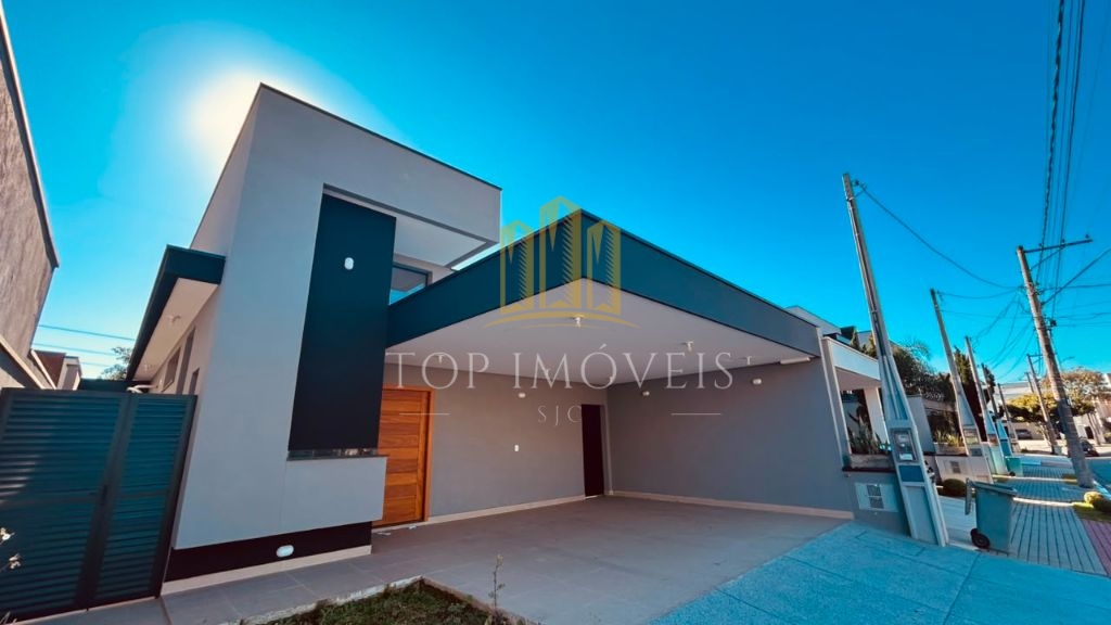 Casa térrea de 163 m² em condomínio no Floradas do Paratehy - Urbanova - por R$1.690.000,00