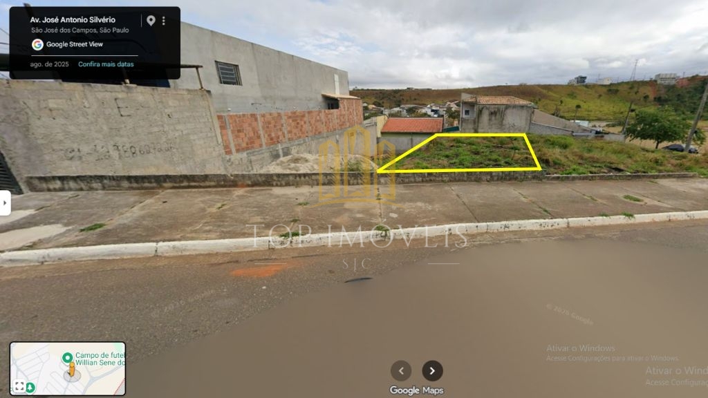Terreno de 189,15 m² à venda na principal Avenida do Jardim Santa Júlia, São José dos Campos.