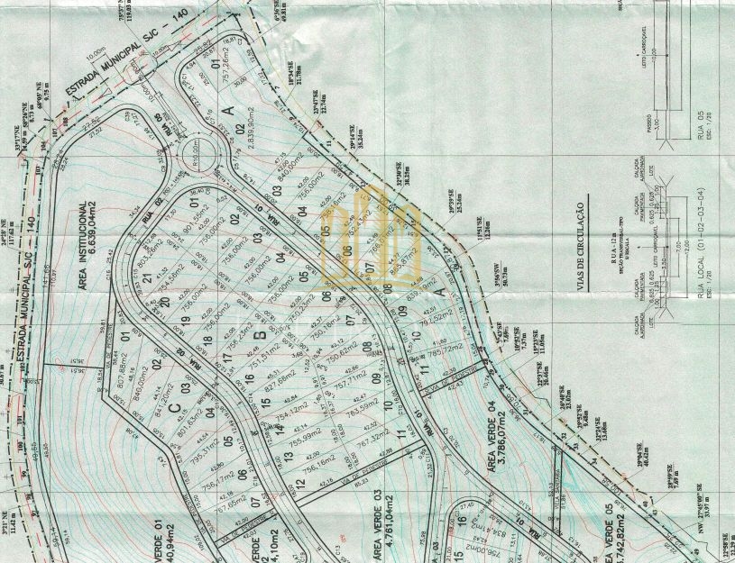 Terreno à venda, 1.207,99 m² por R$ 980.000,00 - Condomínio Residencial Altos da Quinta - São José dos Campos/SP