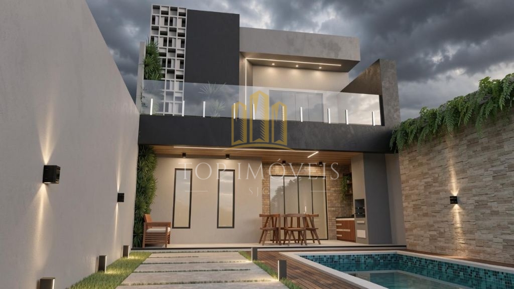 Maravilhosa Casa Nova 3 Quartos 2 Suítes espaço gourmet piscina no Setville
