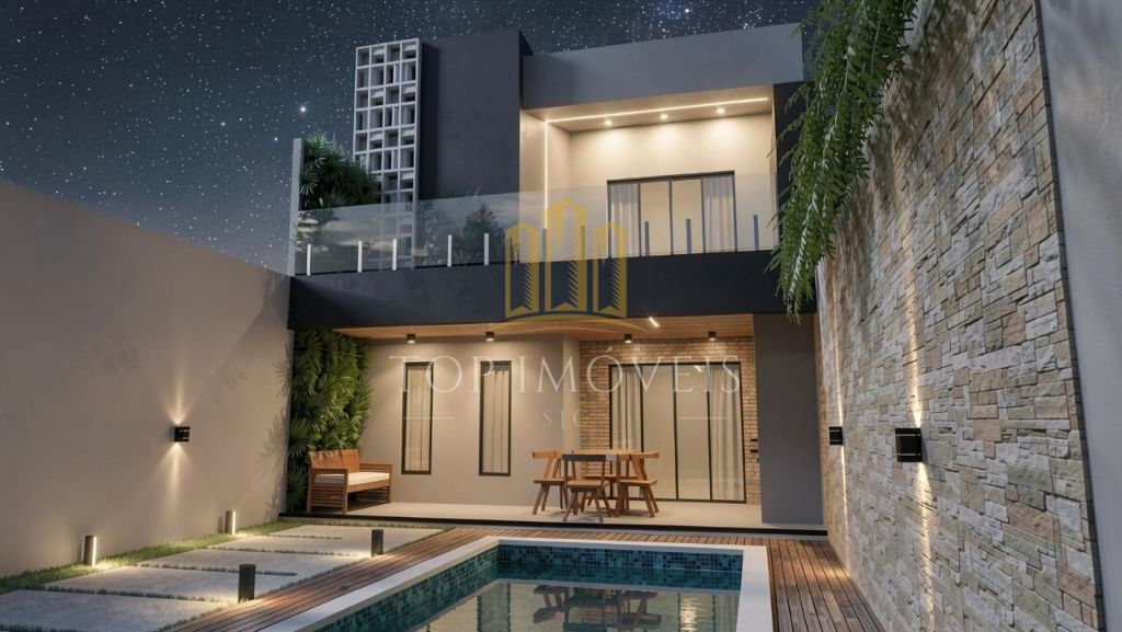 Maravilhosa Casa Nova 3 Quartos 2 Suítes espaço gourmet piscina no Setville