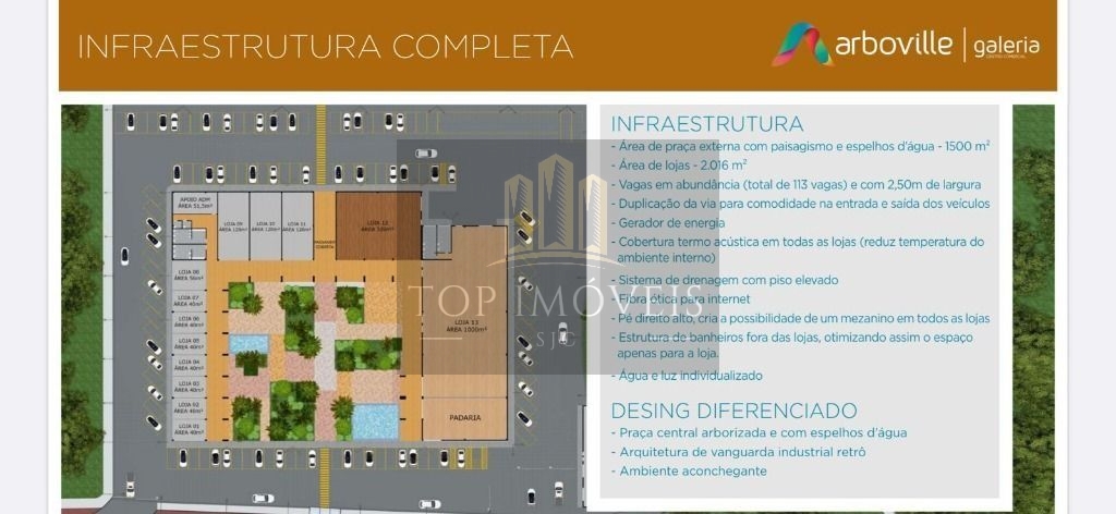 Ponto para alugar, 40 m² - Arboville Jacareí - Jacareí/SP - foto 10