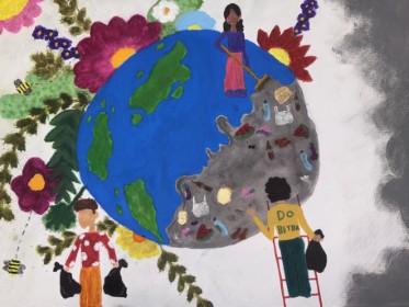 Two futures One Earth by Emoni Harris