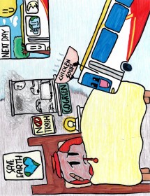 Public Transportation Heals the Earth by Melvin Walton