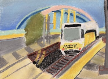 Train to the Plane(MDOT) Save the Planet by Angelina Valentin