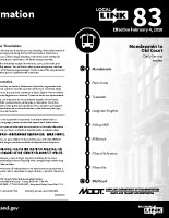 Info Maps 83 MONDAWMIN OLD COURT METRO Maryland Transit