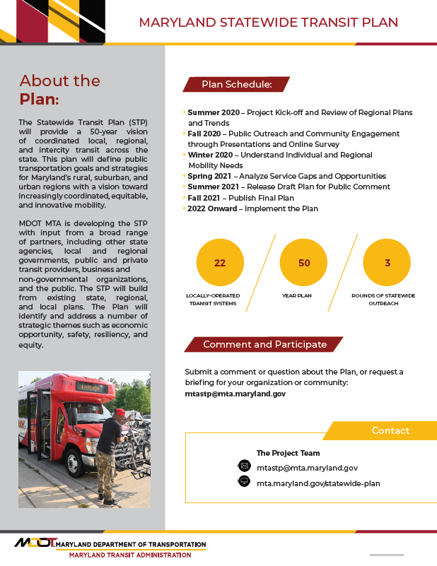 Statewide Transit Plan flyer thumbnail