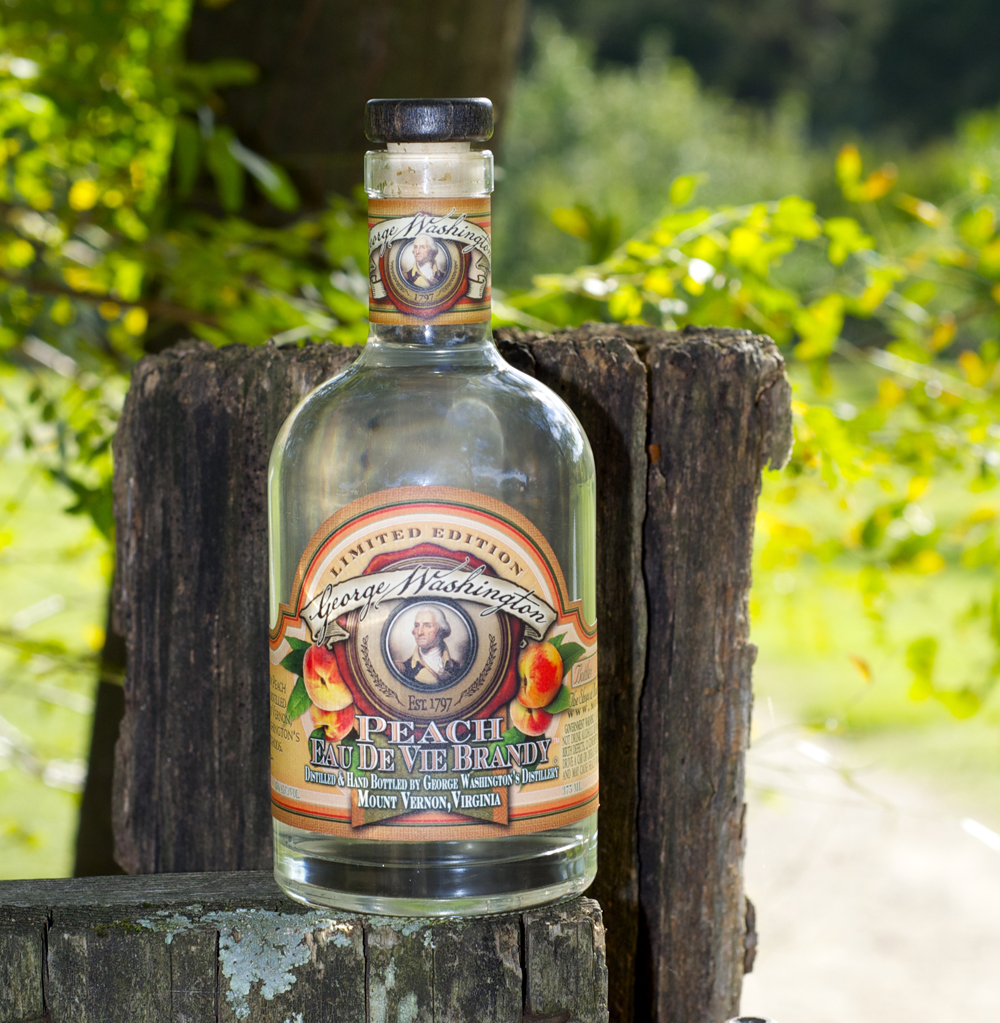 Washington's Peach Brandy Eau de Vie · Washington's Mount