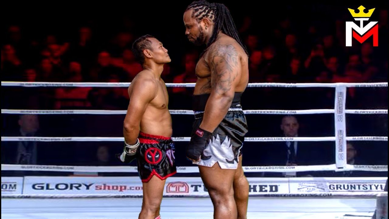 Saenchai vs Titan Biggest Muay Thai Fighter Of All Time! Extreme