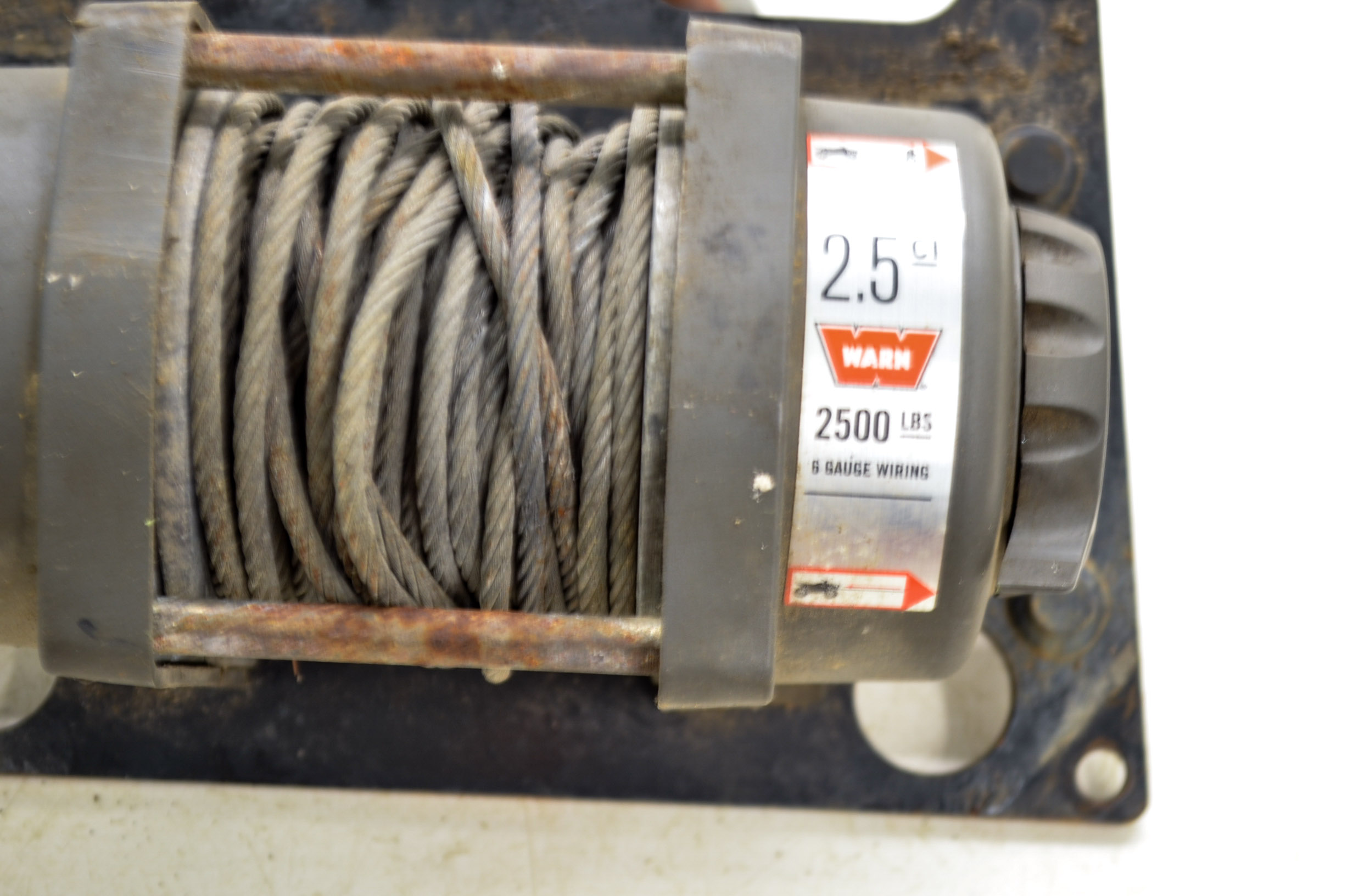 Arctic Cat Warn Winch 2500lbs eBay