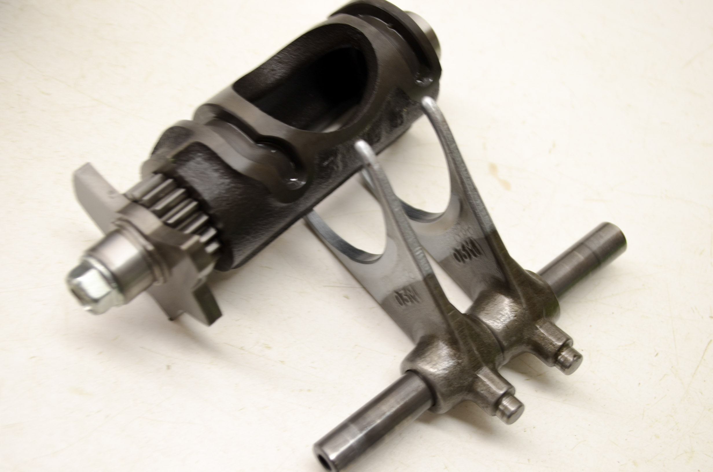 02 Honda Rubicon 500 Transmission Complete Shift Forks & Drum TRX500FA 4x4