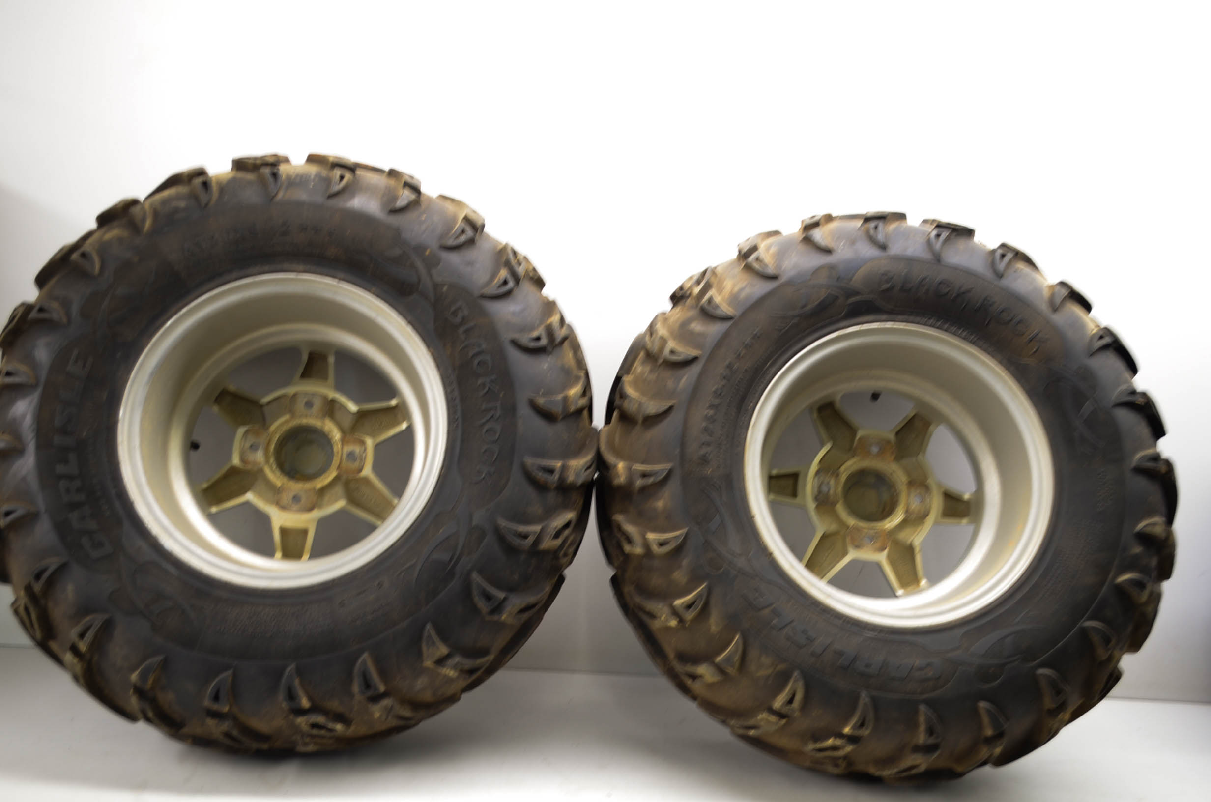 14 Kawasaki Brute Force 750 Front Wheels Rims & Tires 26x912 Carlisle