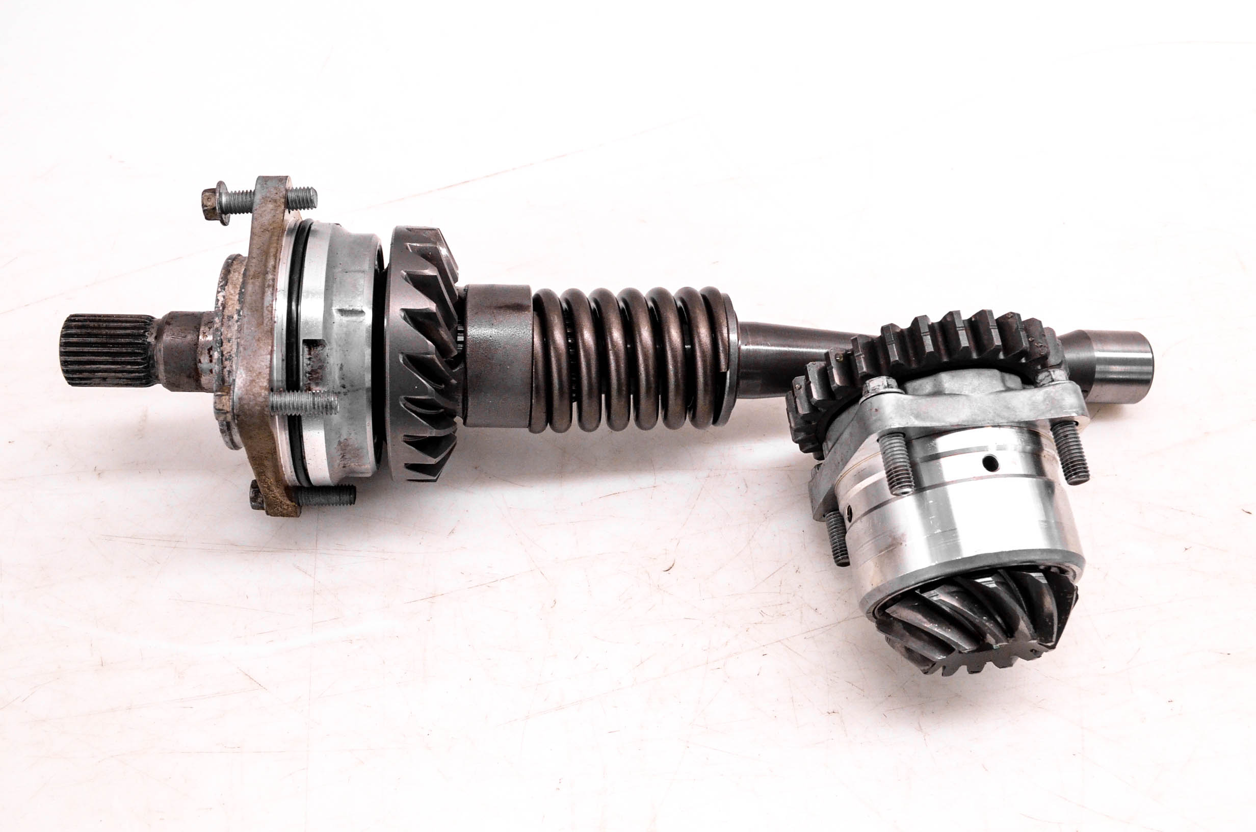 04 Kawasaki KFX700 2x4 Transmission Bevel Gears Output Shaft KSV700