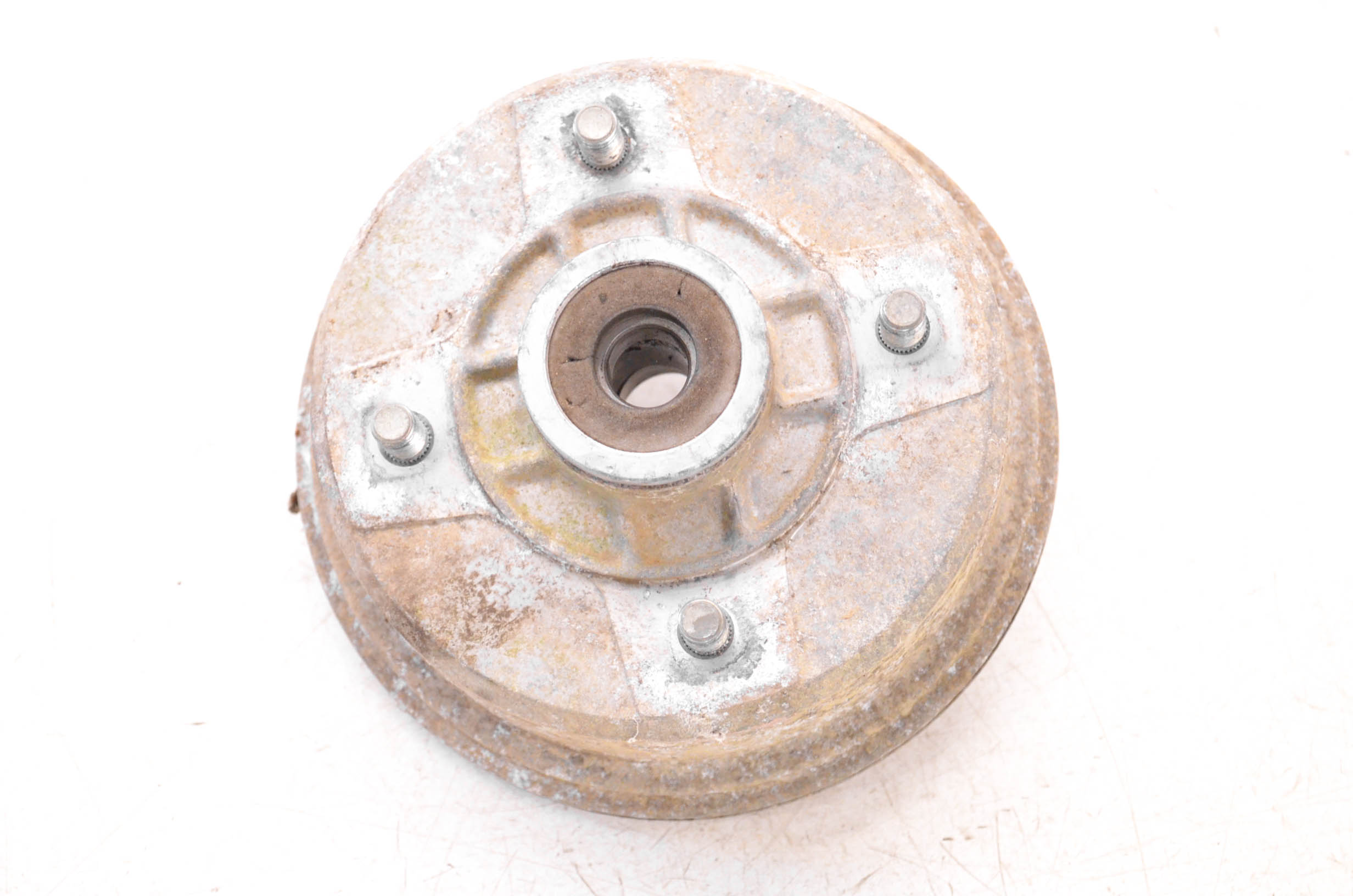 02 Kawasaki Bayou 220 2x4 Front Right Brake Drum Assembly KLF220