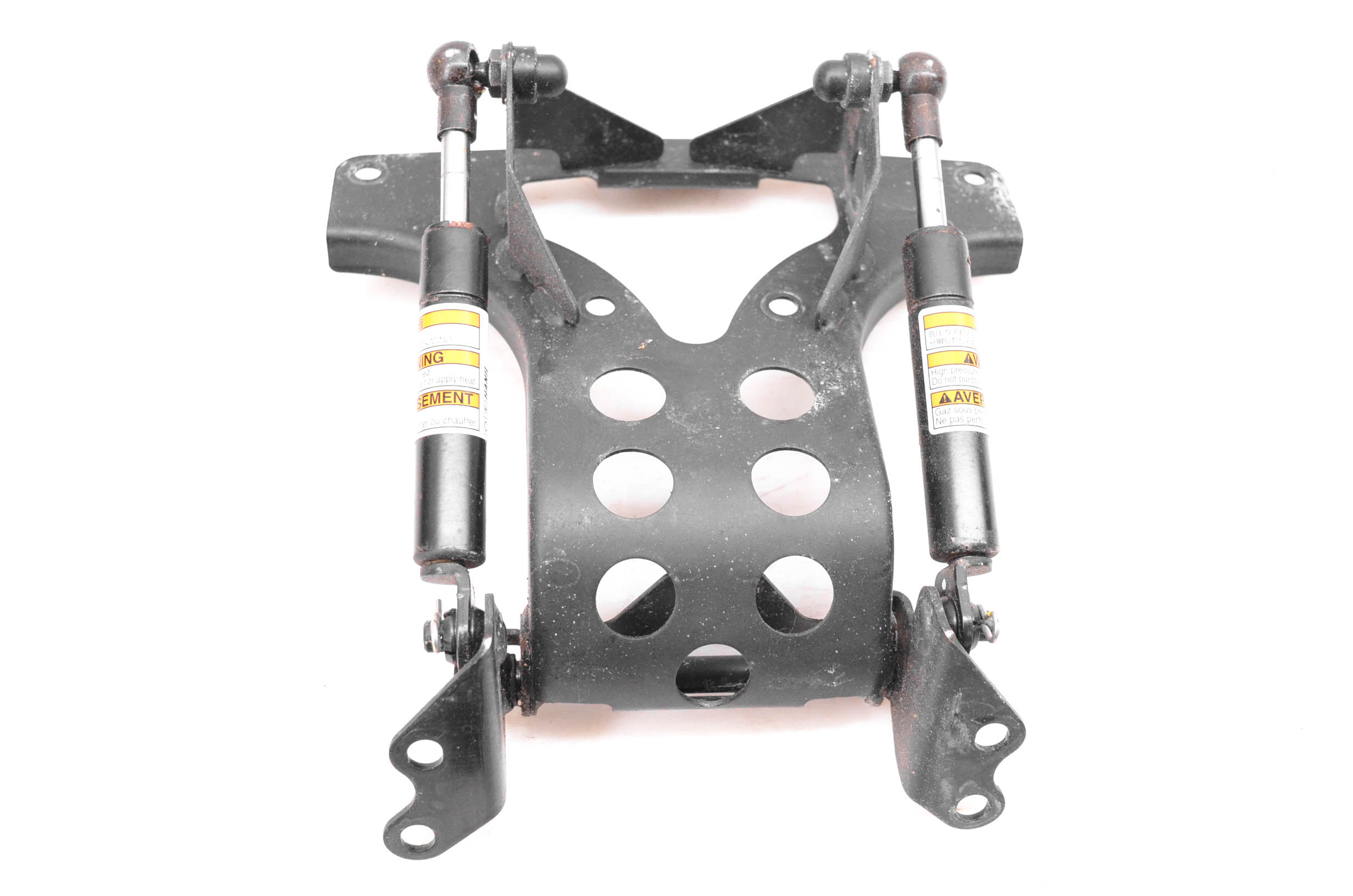 09 Yamaha TMax 500 Seat Hinge Latch & Stopper Shocks XP500