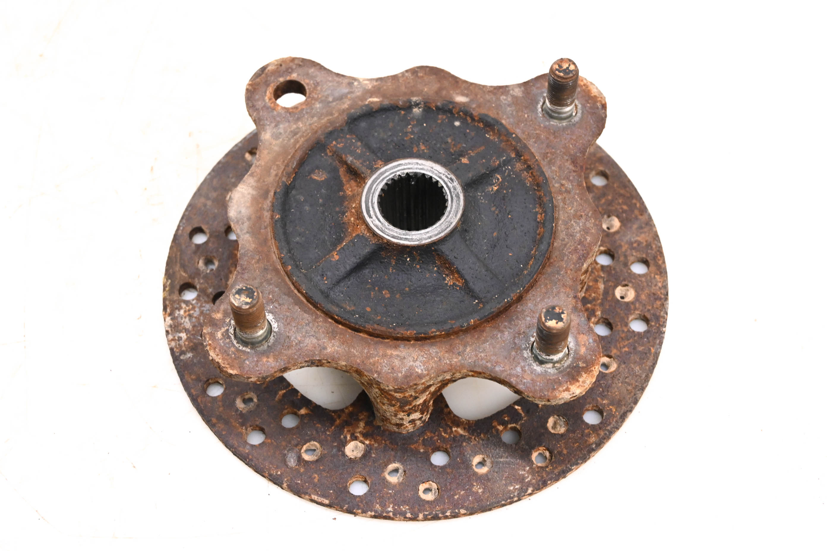 16 Kawasaki Mule PRO-DXT EPS 4x4 Front Wheel Hub & Rotor Left Right KAF1000