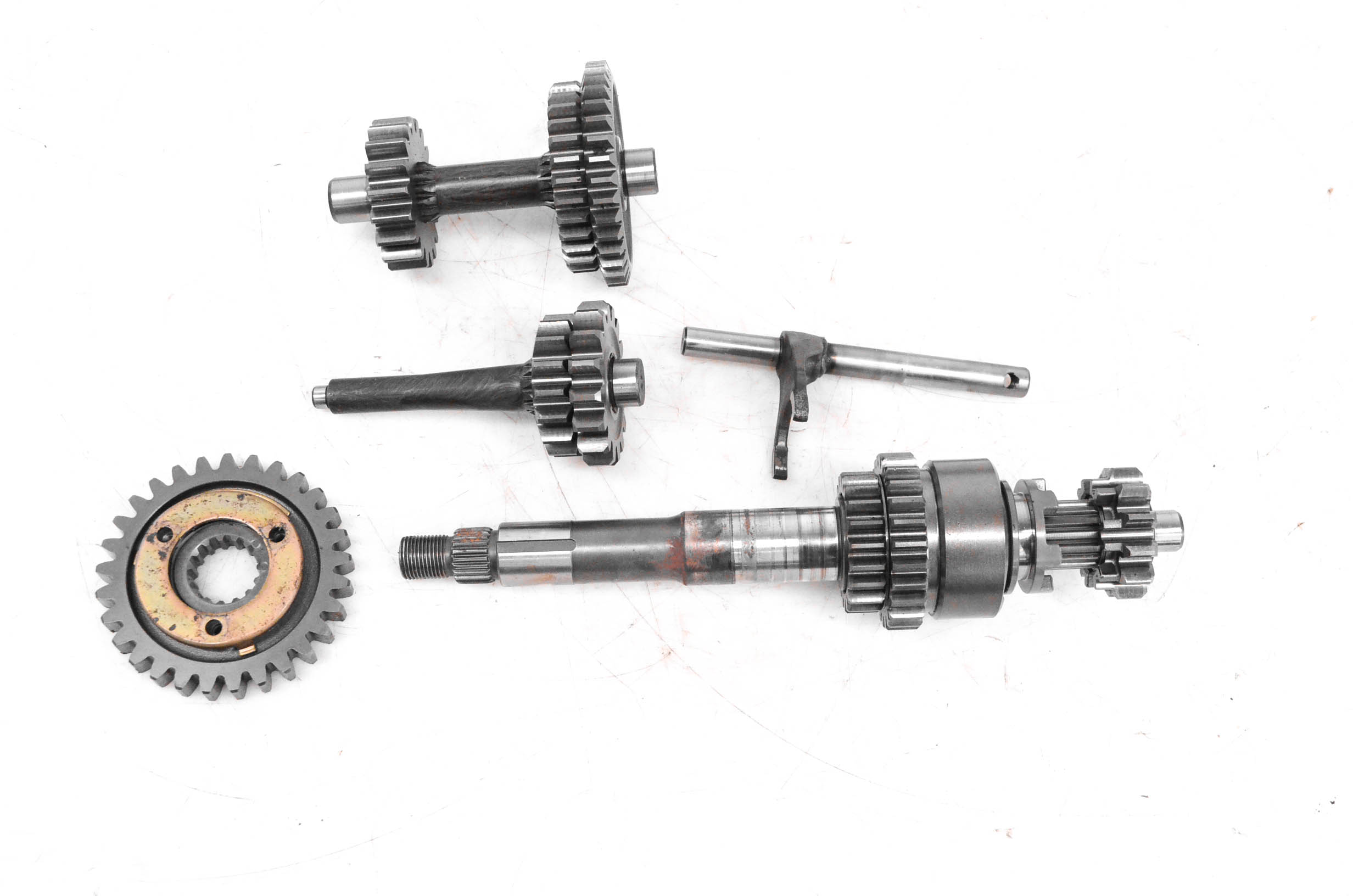 04 Suzuki Twin Peaks 700 4x4 Transmission Shafts Gears Shift Fork LTV700F