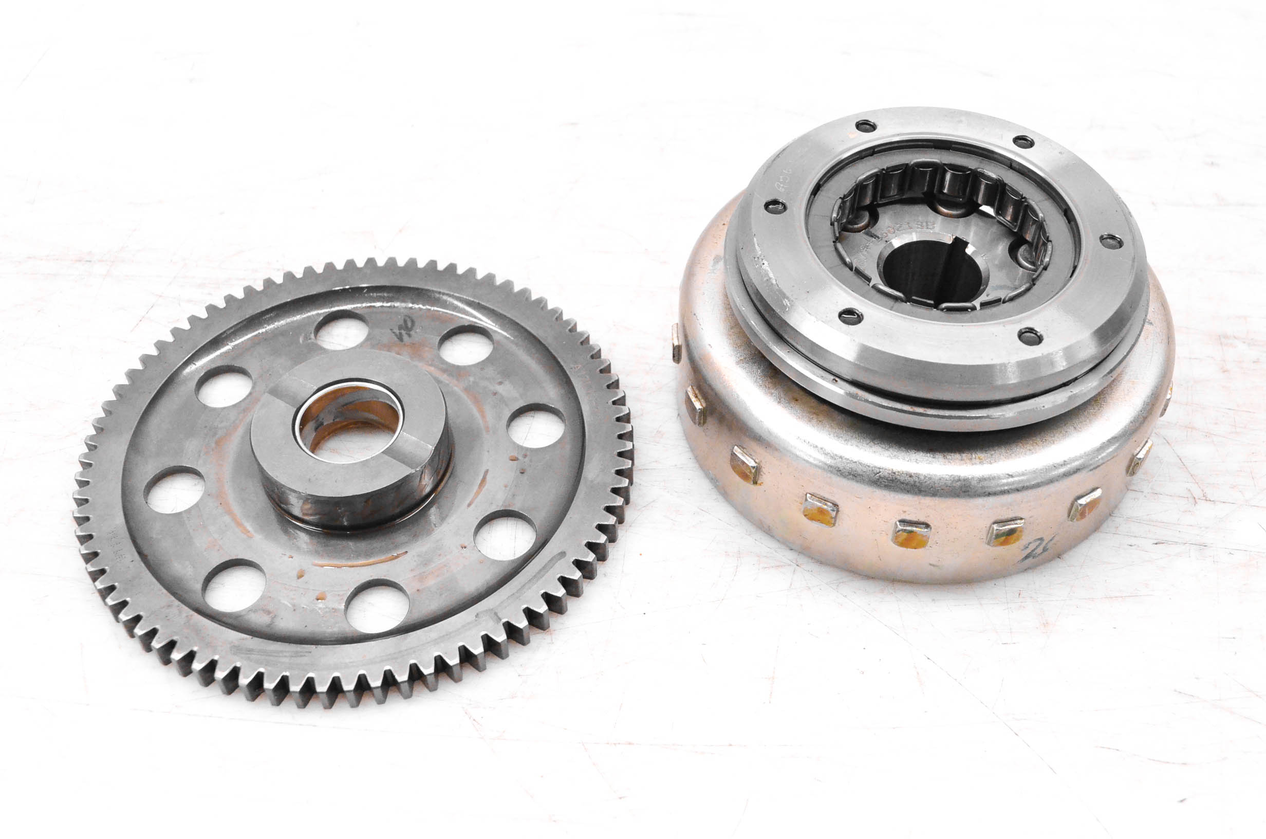 18 Royal Enfield Himalayan 410 Euro 4 Flywheel Starter Clutch Bearing & Gear