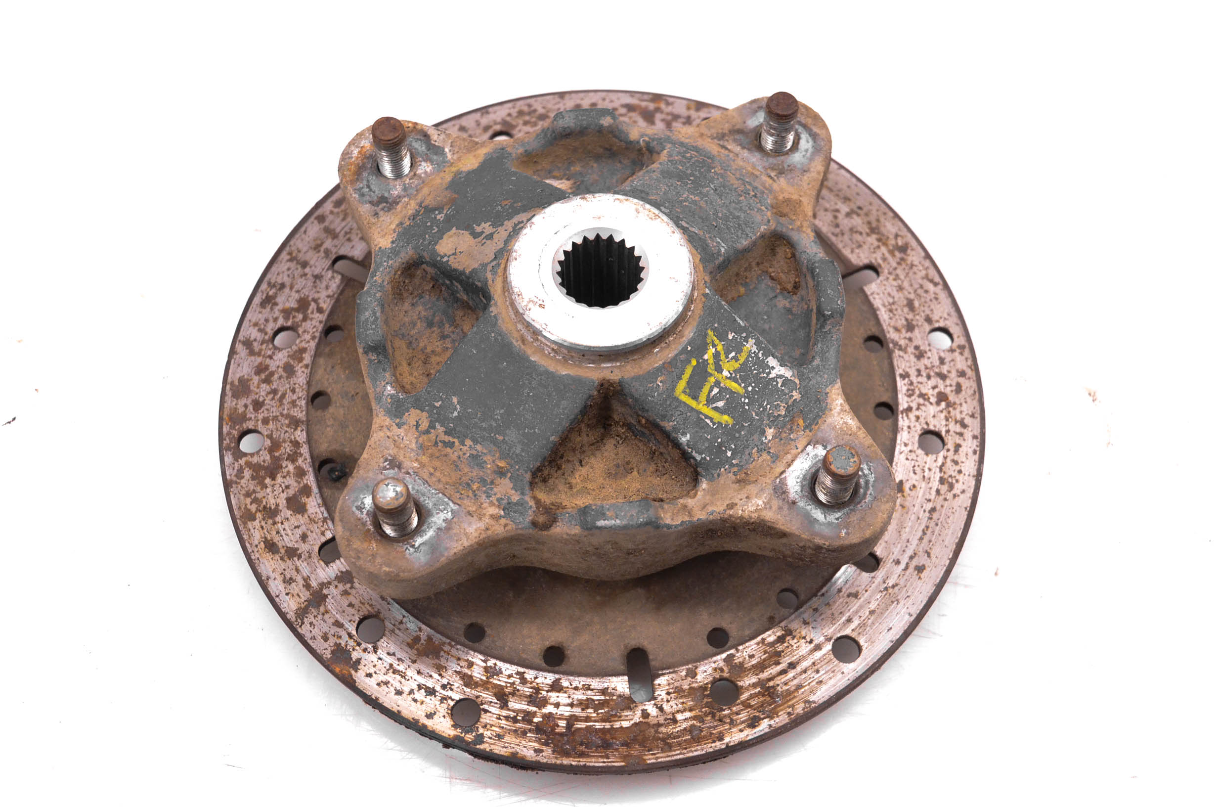 07 Polaris Sportsman 450 4x4 Front Wheel Hub & Rotor Left Right