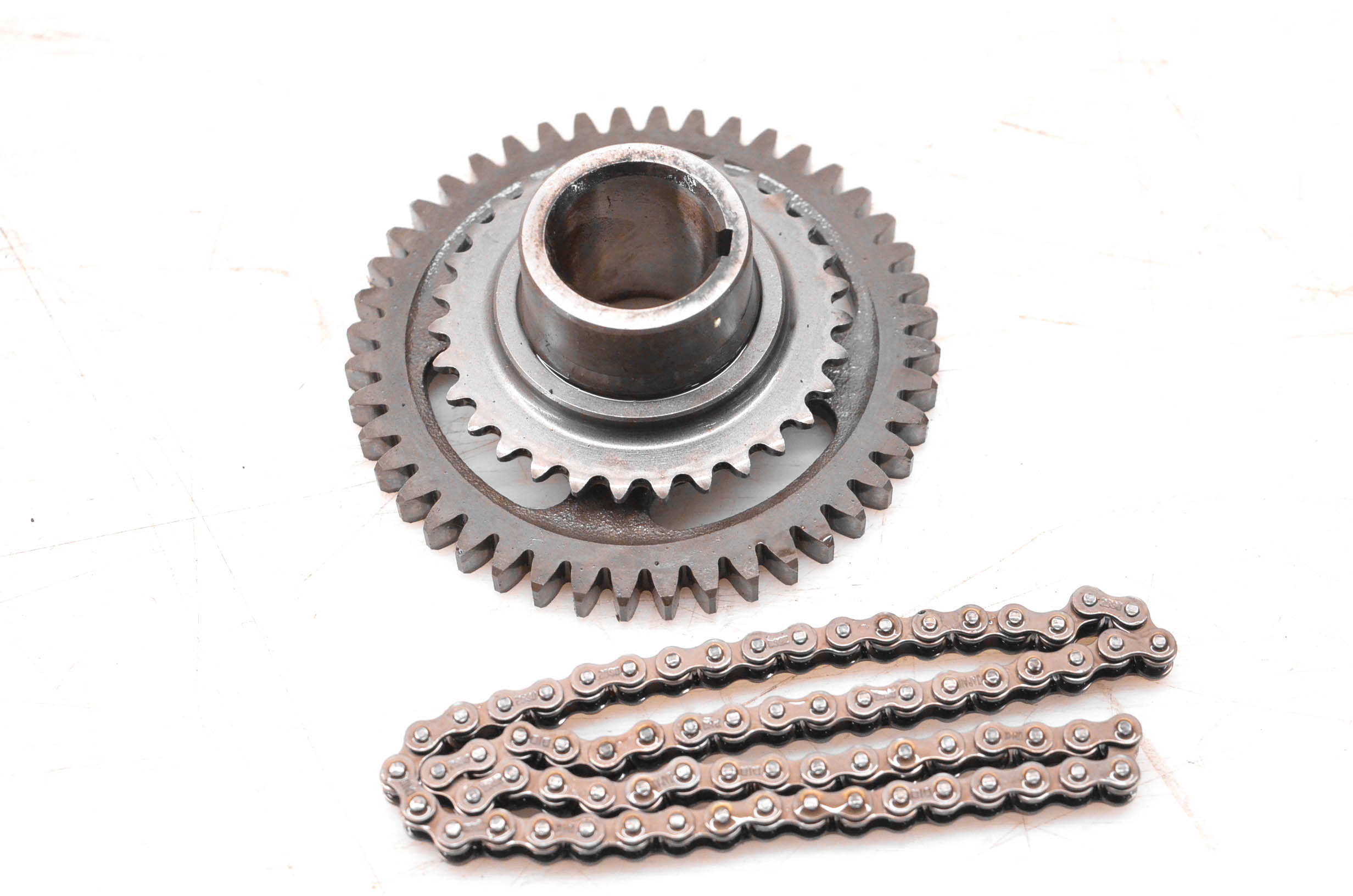 05 Yamaha Grizzly 660 4x4 Crank Gear & Chain YFM660F