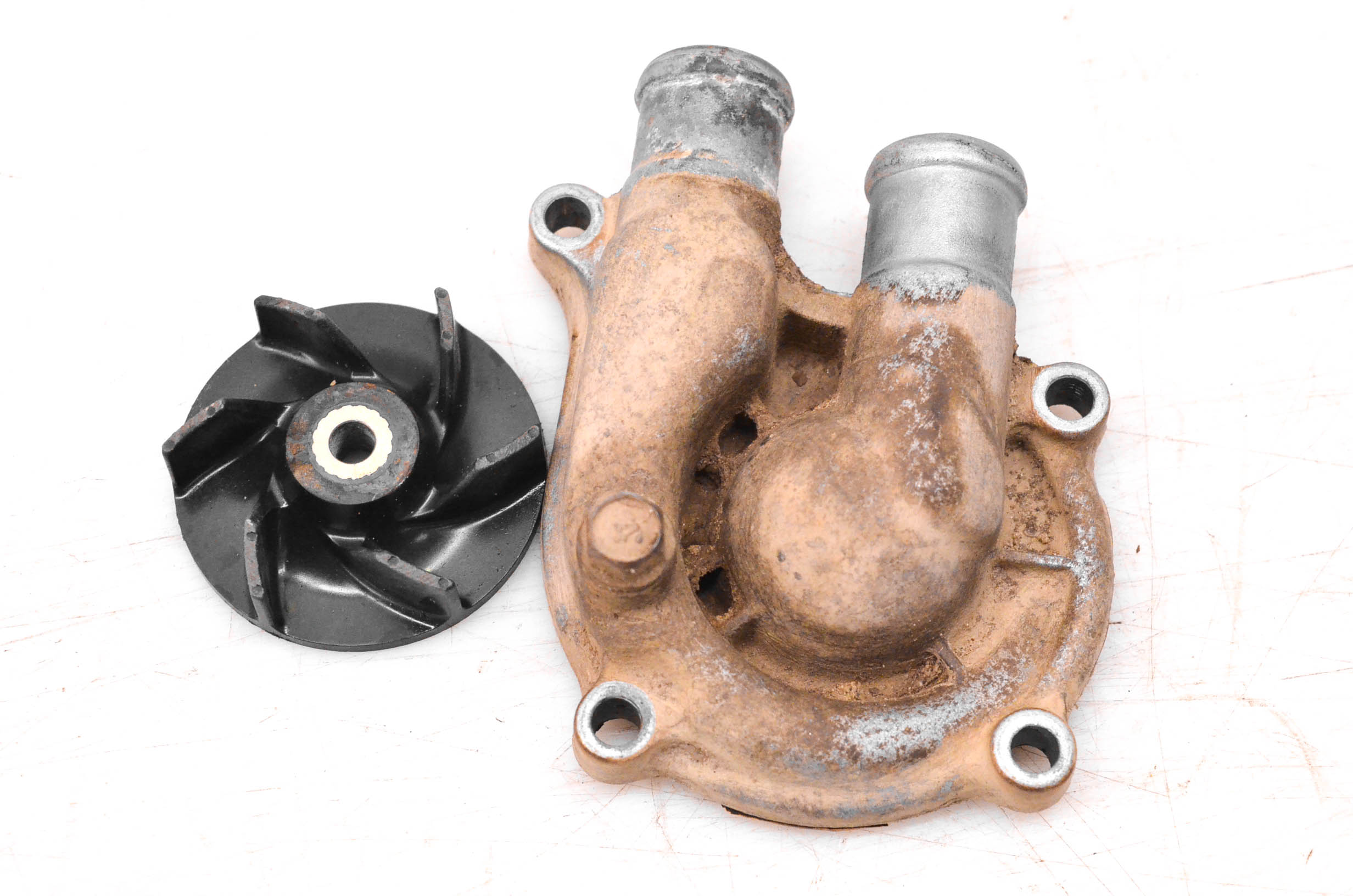 04 Polaris Sportsman 400 4x4 Water Pump Cover & Impeller