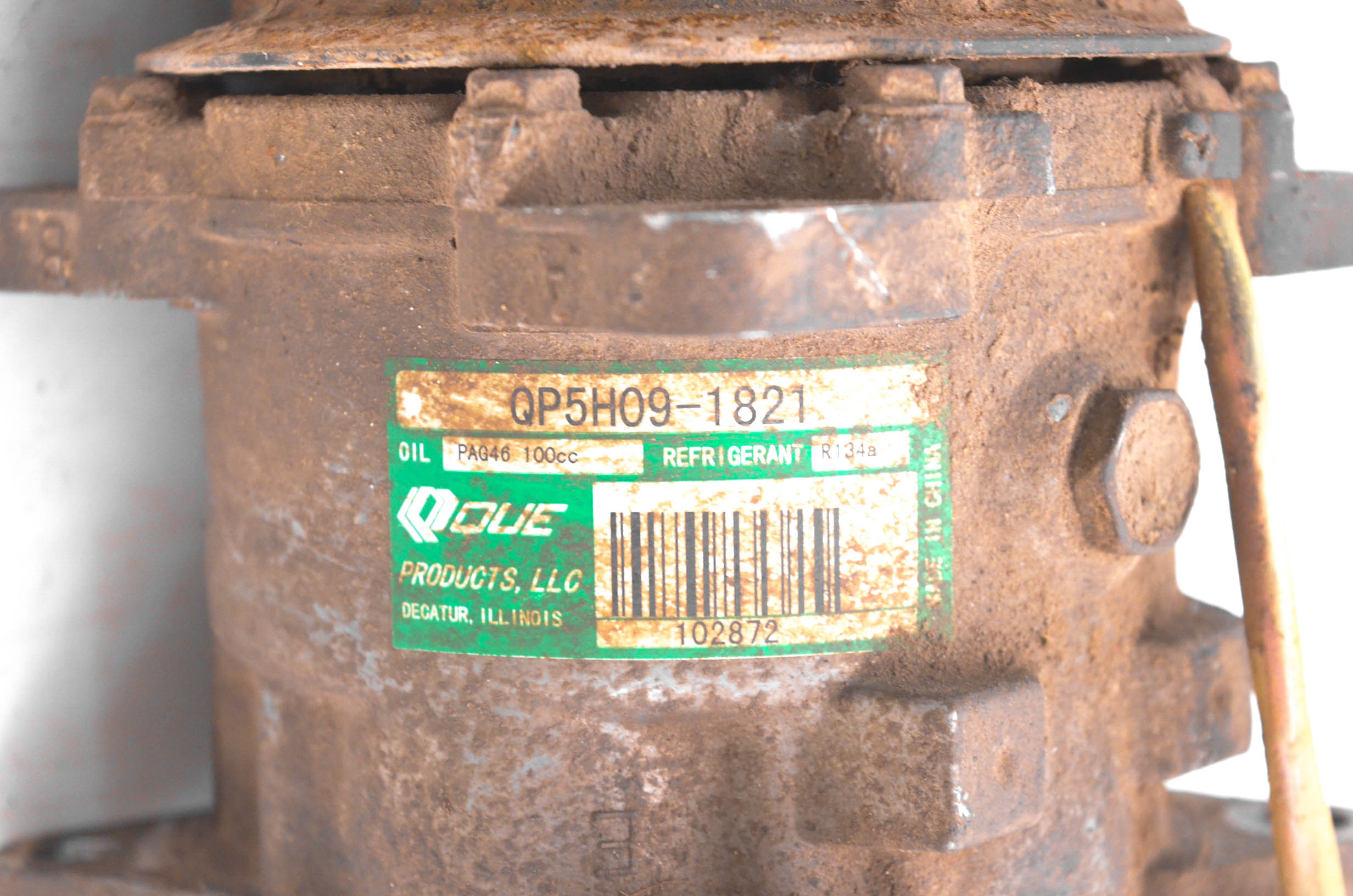 14 Polaris Brutus Diesel Cab 4x4 Ac Compressor Hvac
