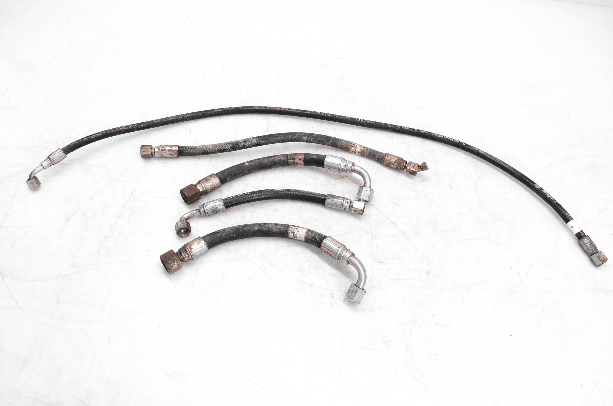 14 Polaris Brutus Diesel Cab 4x4 Hydraulic Pump Lines