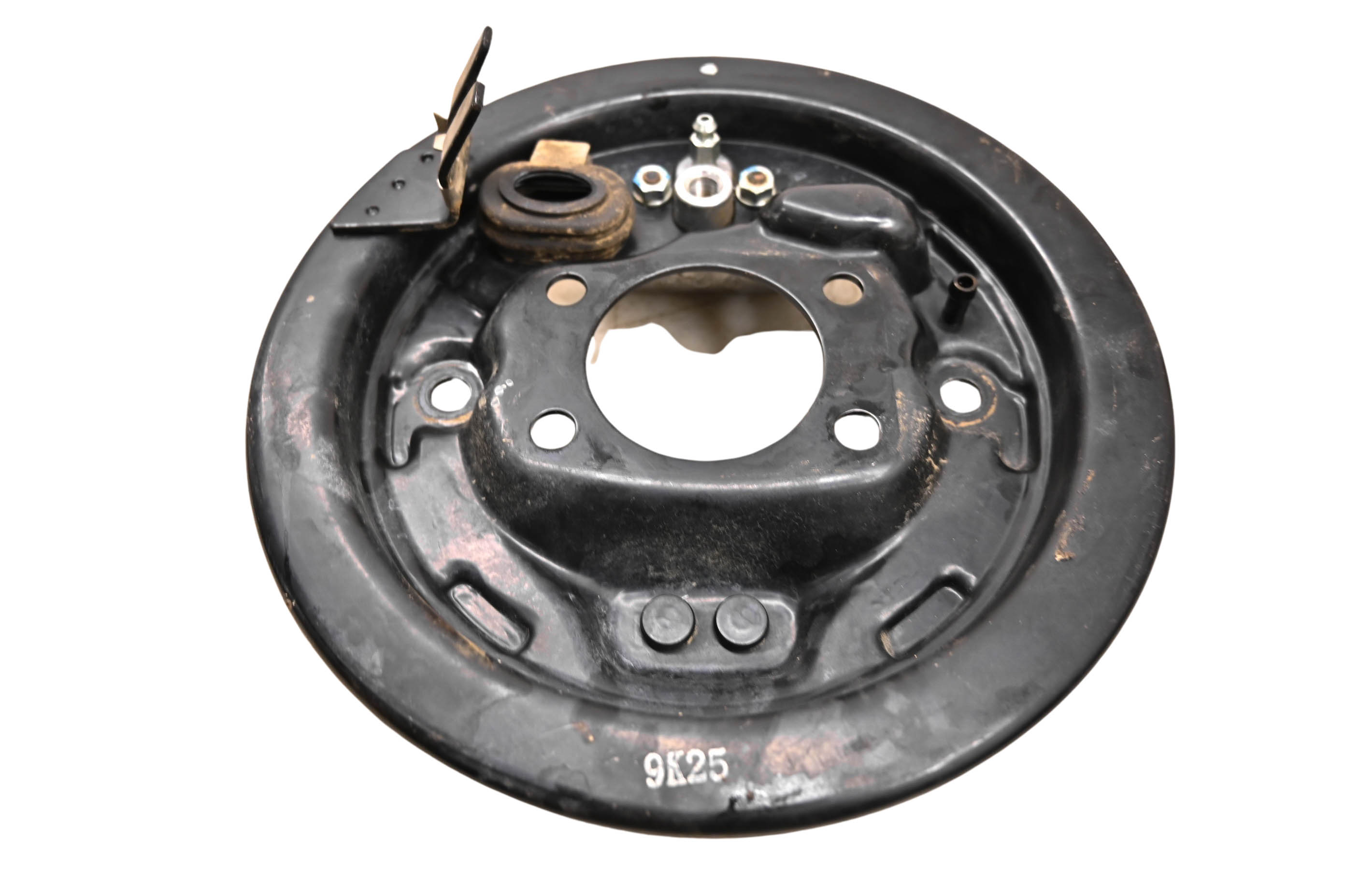 16 Kawasaki Mule 4010 Trans 4x4 Rear Left Brake Drum Plate Cover KAF620