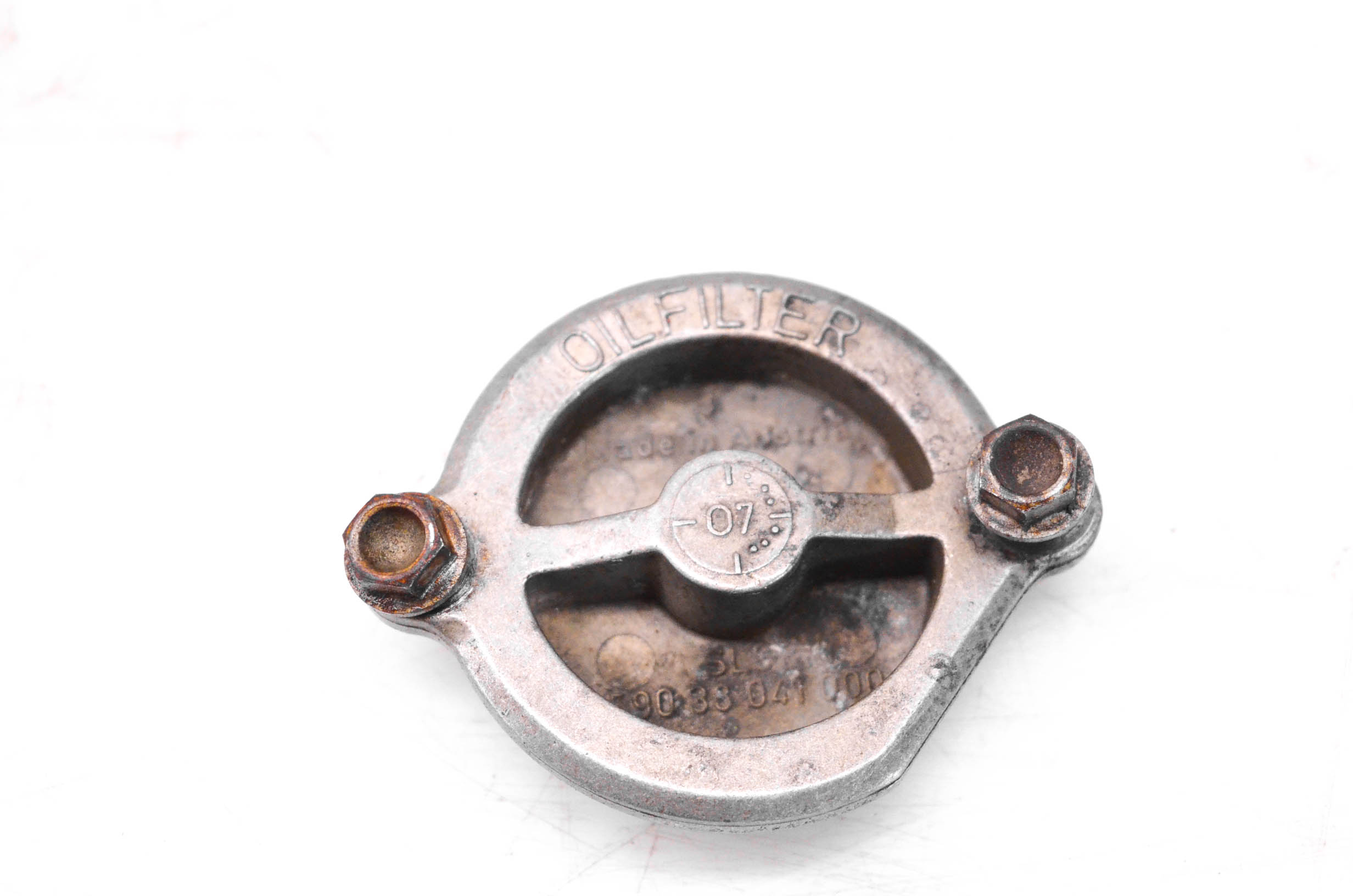 08 KTM XCF-W 250 Oil Filter Cover